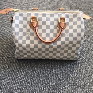 Louis Vuitton Speedy 30 Damier Azur